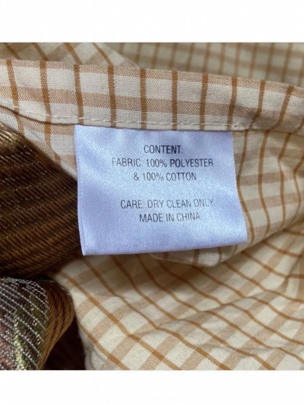 PAIR of Raymond Waites Pillow Shams (2) Green Tropical Floral Botanical Cotton
